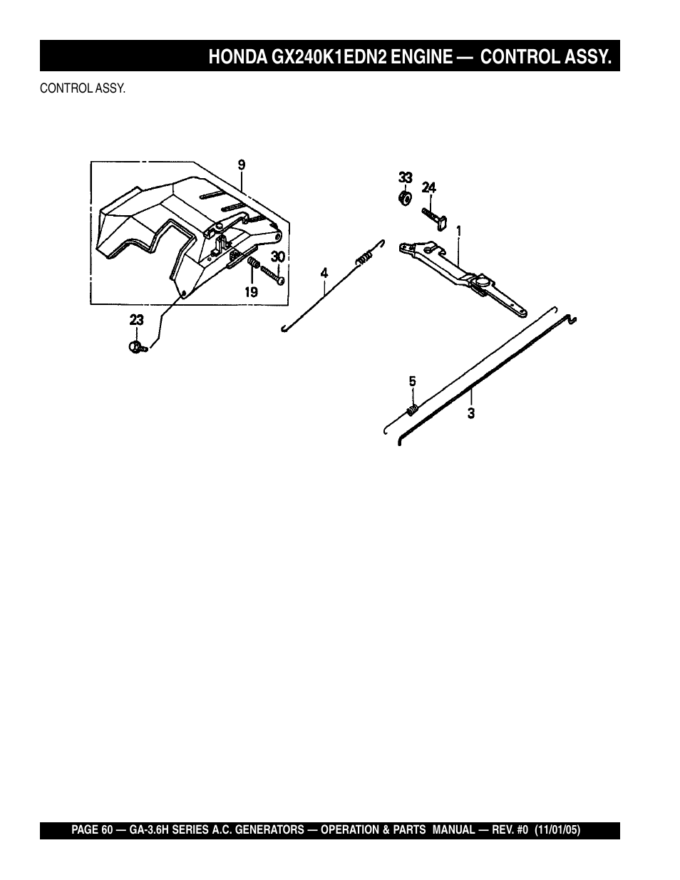 Multiquip GA3.6H Series User Manual | Page 60 / 86