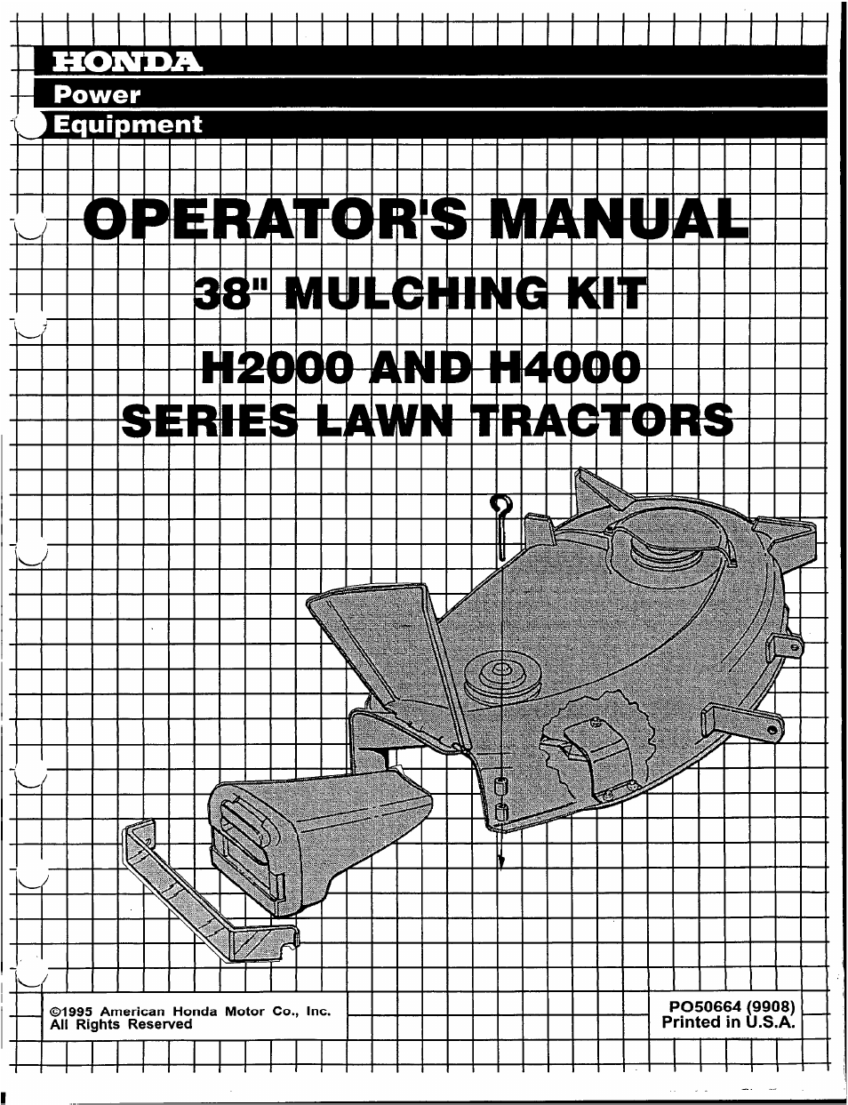 HONDA H2000 User Manual | 20 pages