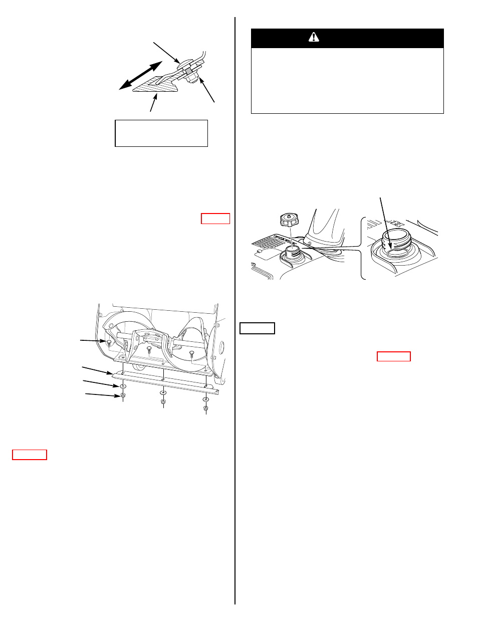 Refueling, Transporting, Before loading | Loading and unloading, Warning | HONDA HS520A User Manual | Page 12 / 24