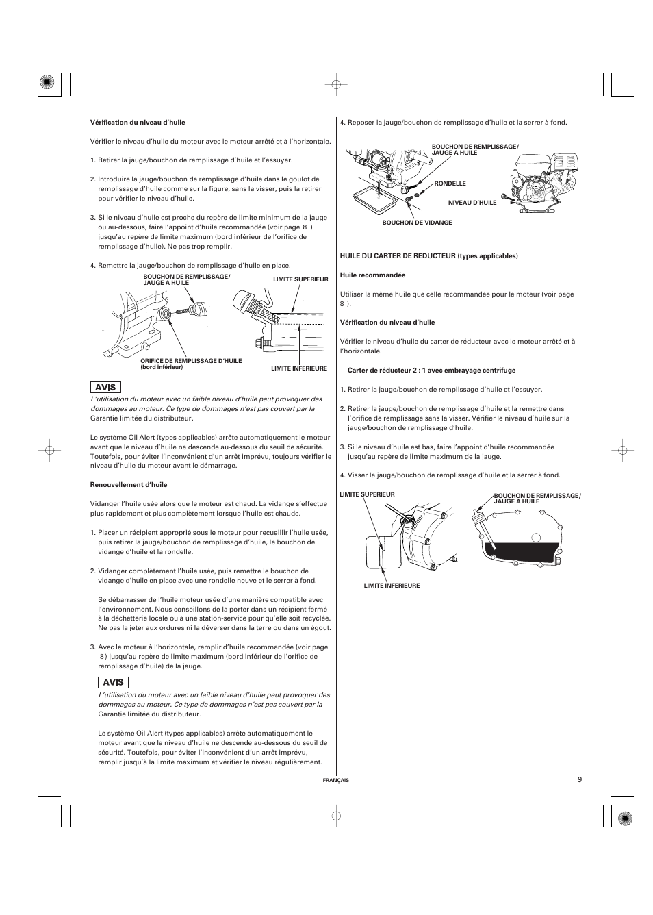 HONDA GX270 User Manual | Page 29 / 60