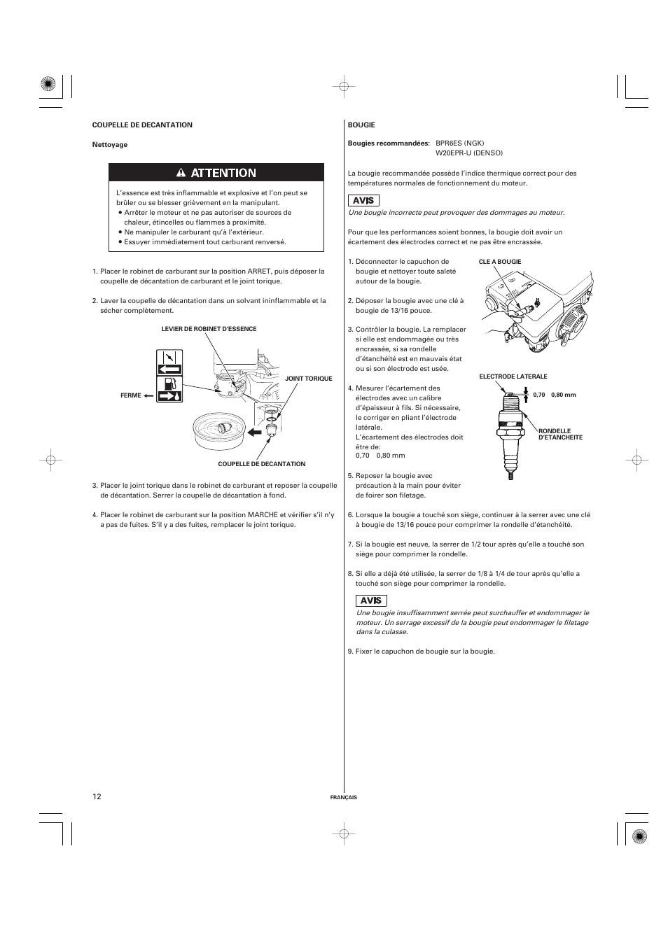 HONDA GX270 User Manual | Page 32 / 60