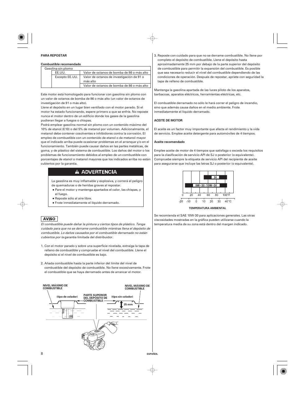 HONDA GX270 User Manual | Page 48 / 60
