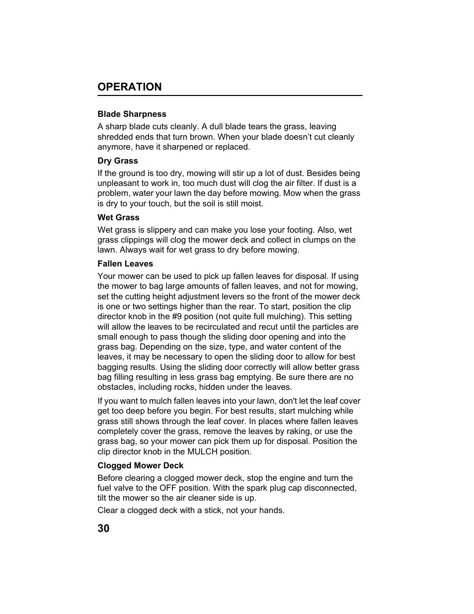 HONDA HRX217HXA User Manual | Page 32 / 86