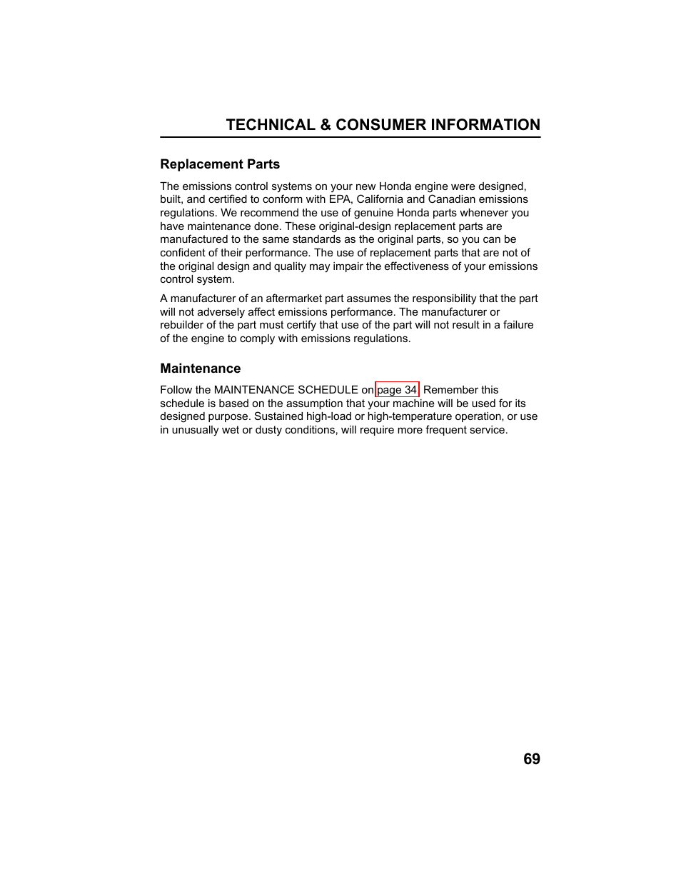 HONDA HRX217HXA User Manual | Page 71 / 86