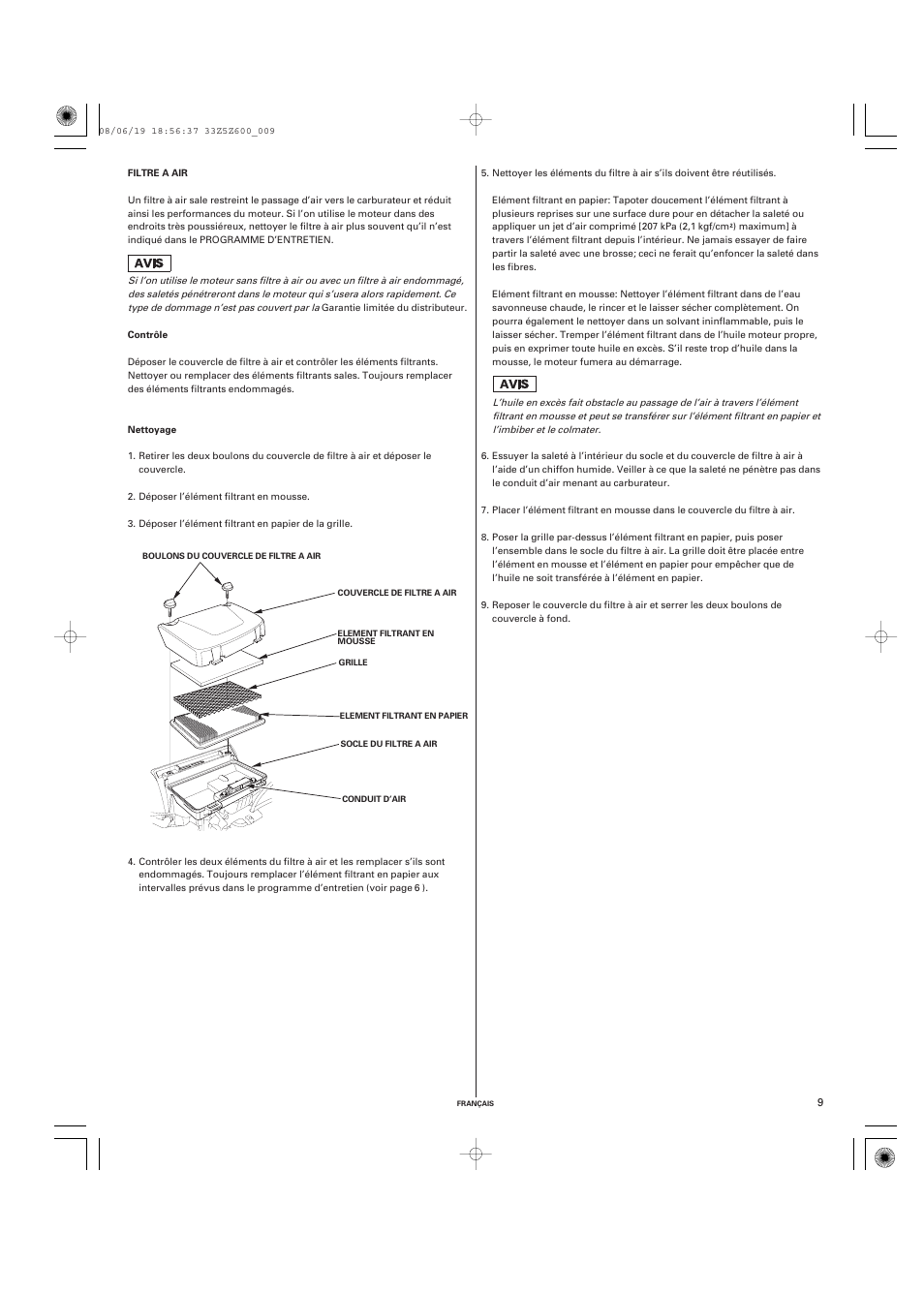 HONDA GXV520 User Manual | Page 29 / 58