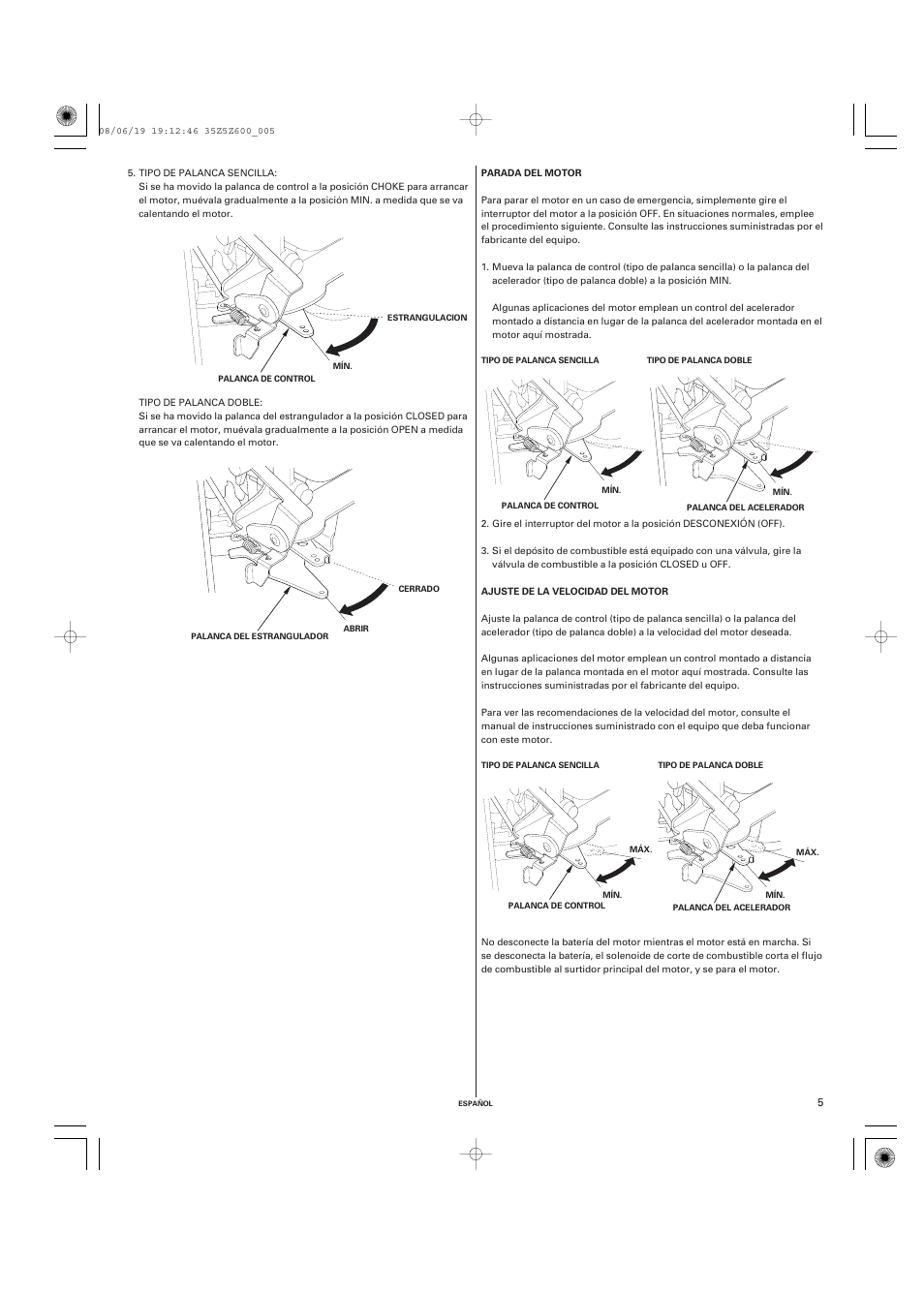 HONDA GXV520 User Manual | Page 44 / 58