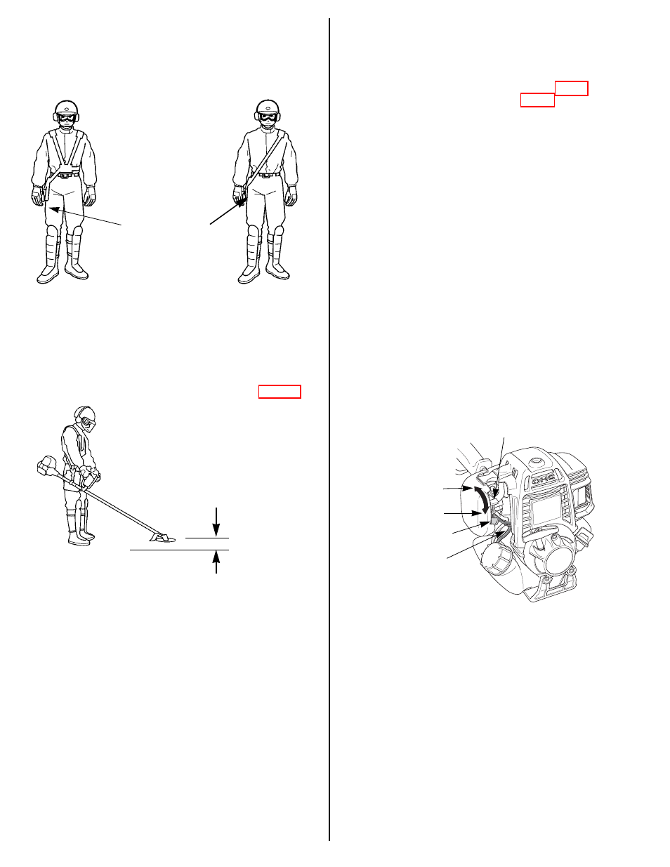 Operation, Safe operating precautions, Starting the engine | HONDA HHT25S User Manual | Page 10 / 32