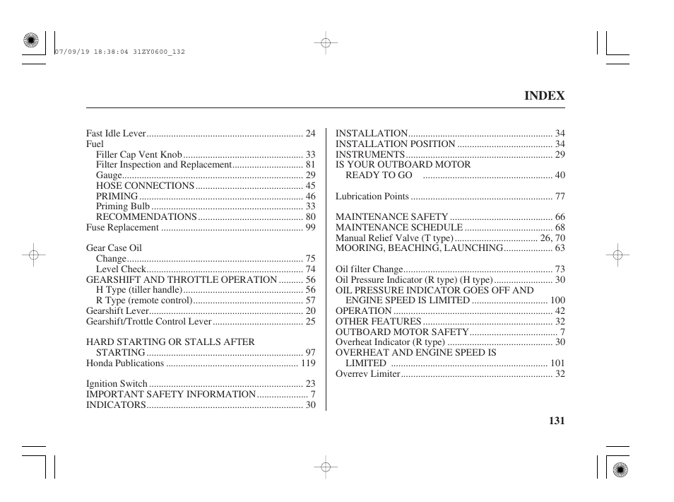 HONDA BF20D User Manual | Page 133 / 148