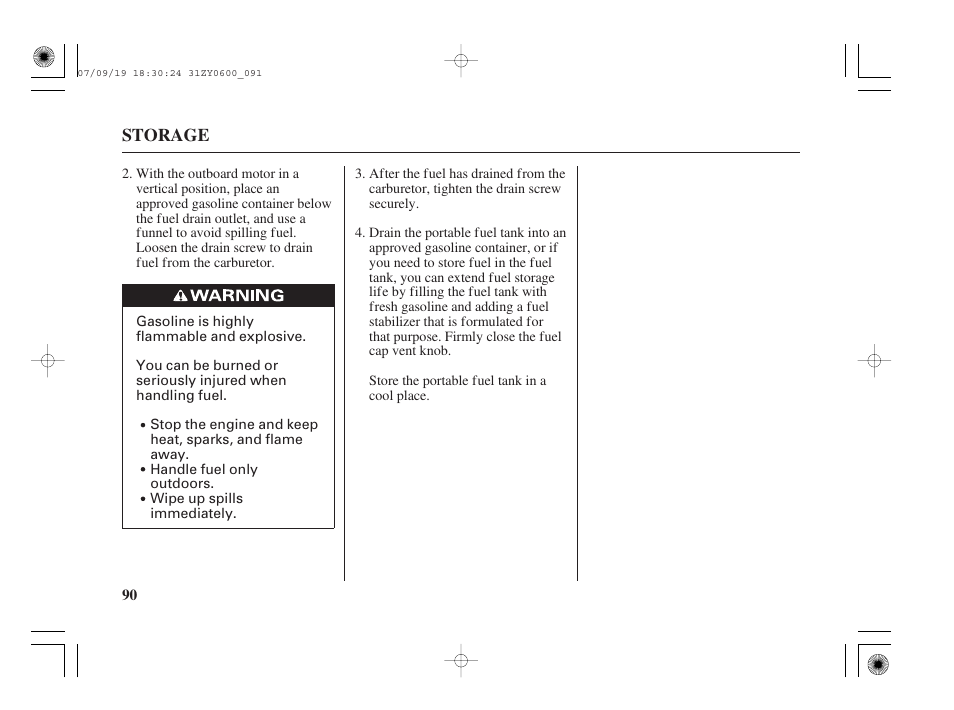 HONDA BF20D User Manual | Page 92 / 148