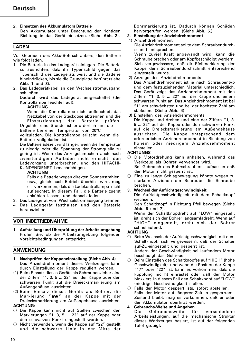 Deutsch | HONDA FDS 9DVA User Manual | Page 11 / 37