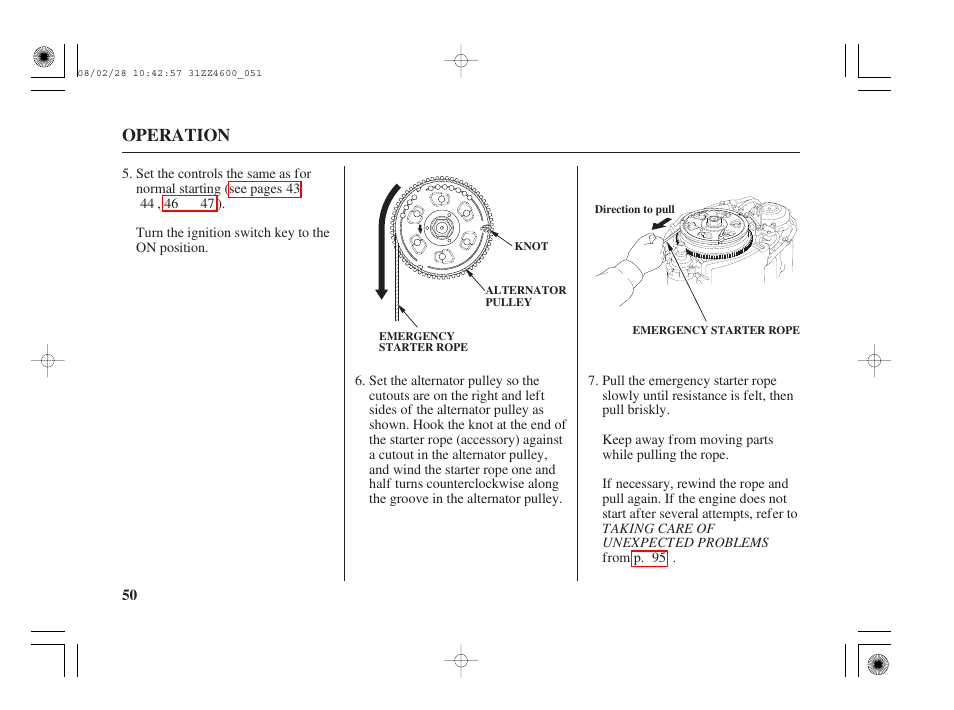 Operation | HONDA BF50D User Manual | Page 52 / 135