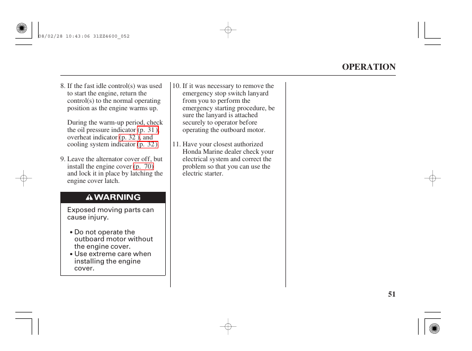 HONDA BF50D User Manual | Page 53 / 135