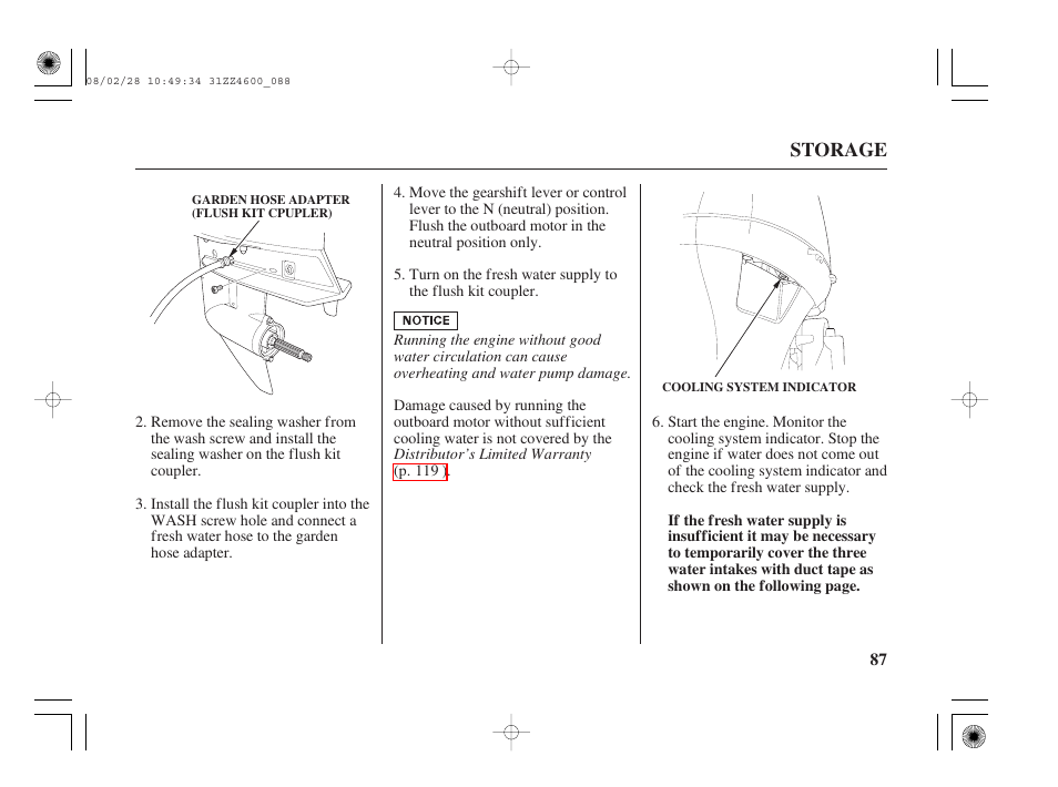 HONDA BF50D User Manual | Page 89 / 135