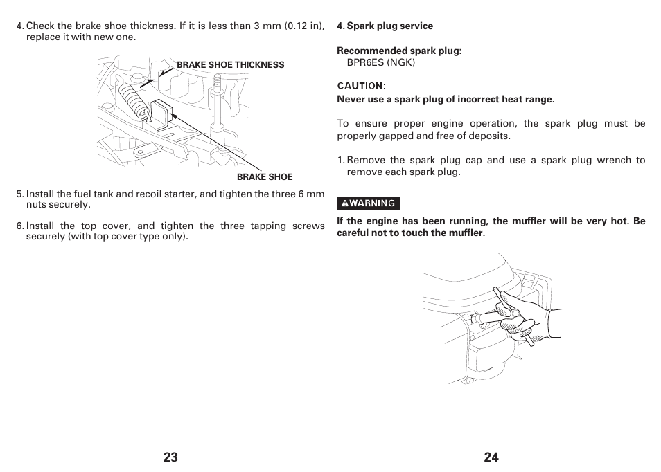 HONDA GCV135E User Manual | Page 12 / 16