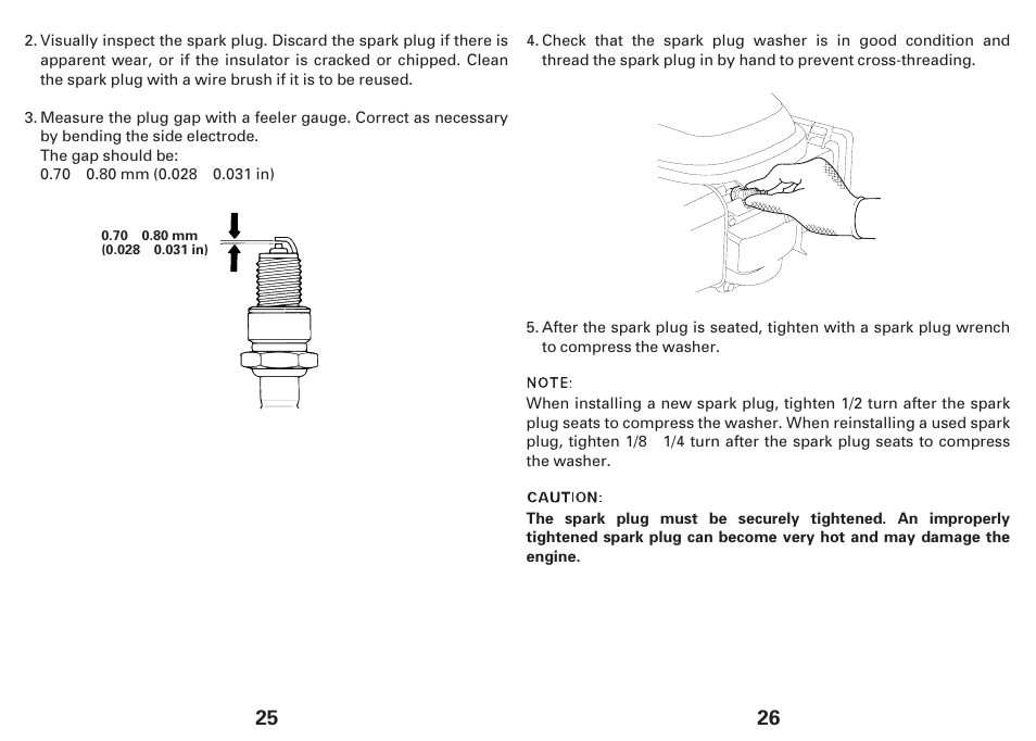 HONDA GCV135E User Manual | Page 13 / 16