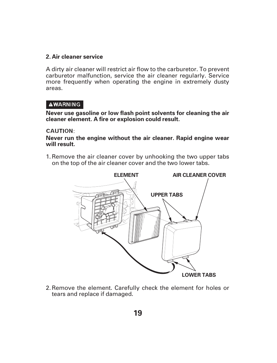 HONDA GCV135GCV160 User Manual | Page 19 / 32