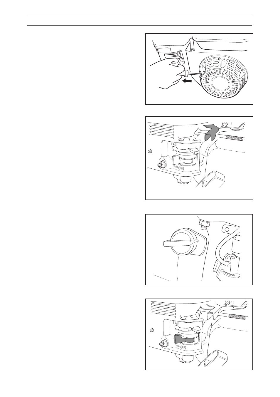 Running, Cutting the engine | HONDA DT18 User Manual | Page 24 / 57