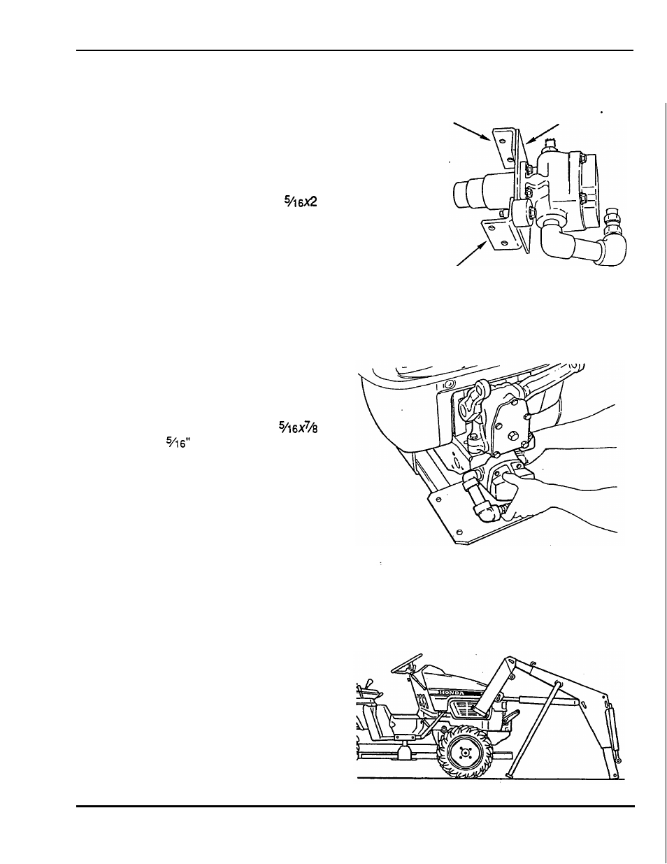 Front loader assembly | HONDA FL5540K0 User Manual | Page 21 / 56