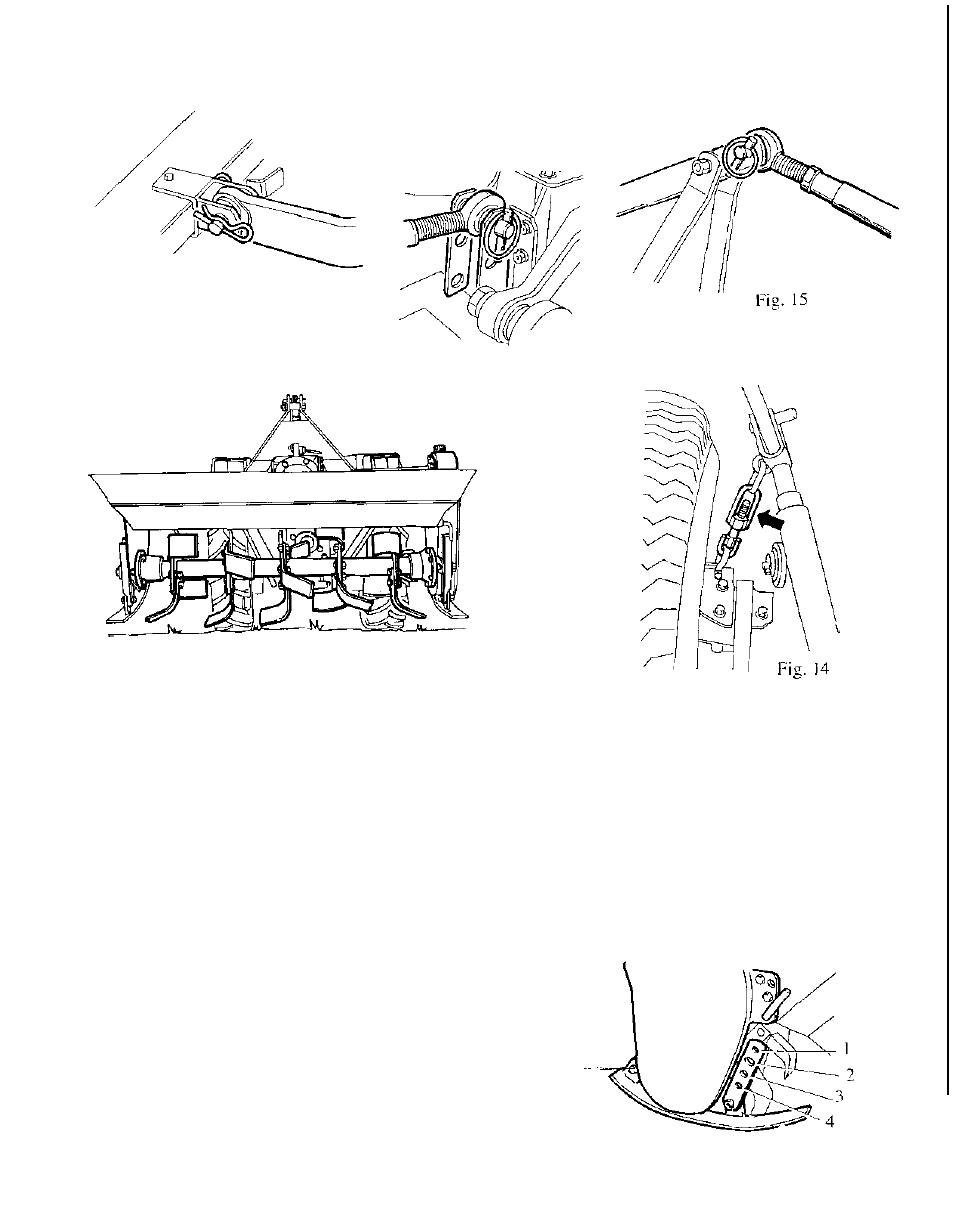 Tiller adjustments, Depth adjustment | HONDA TL6552 User Manual | Page 11 / 24