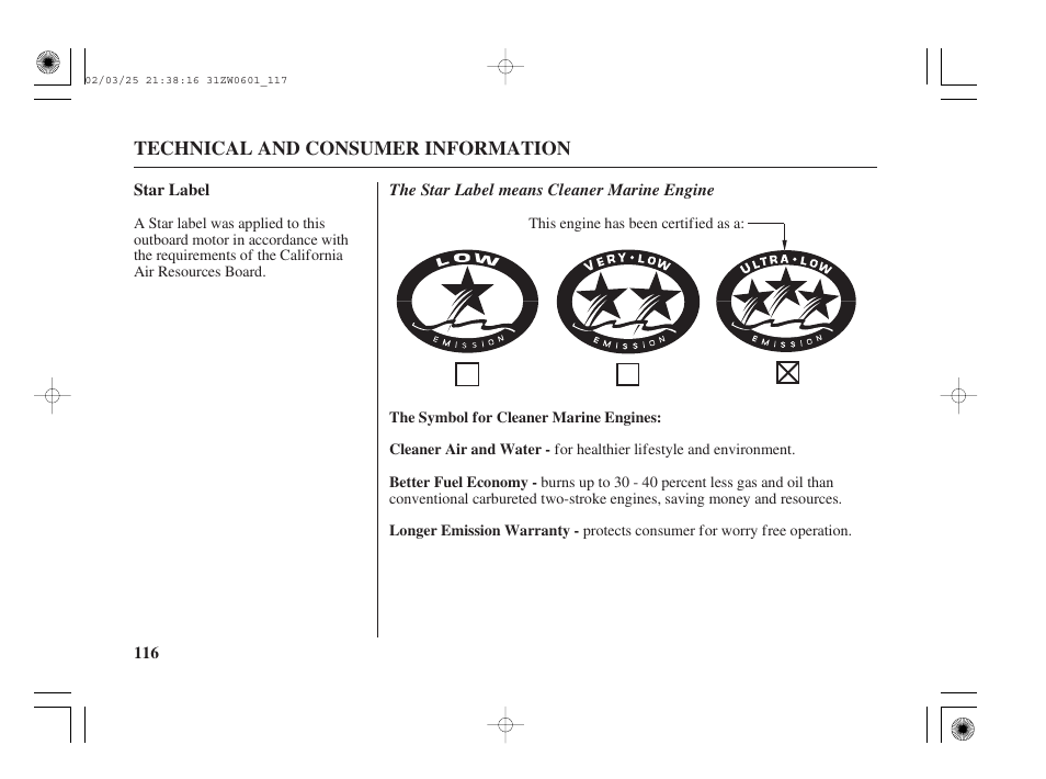 HONDA Outboard Motor BF75A User Manual | Page 118 / 130