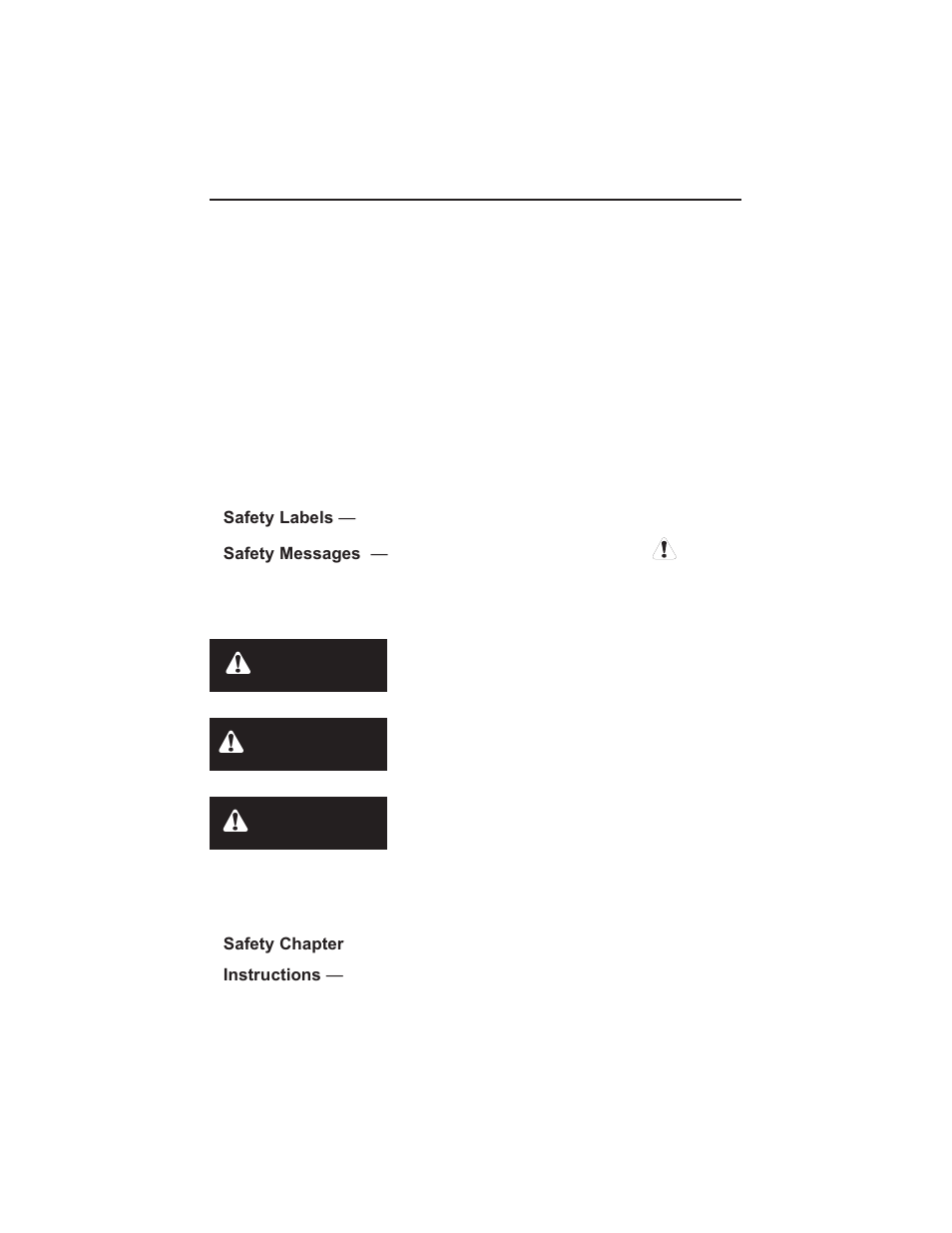 Bdanger, Bwarning, Bcaution | HONDA HRR216SDA User Manual | Page 4 / 65