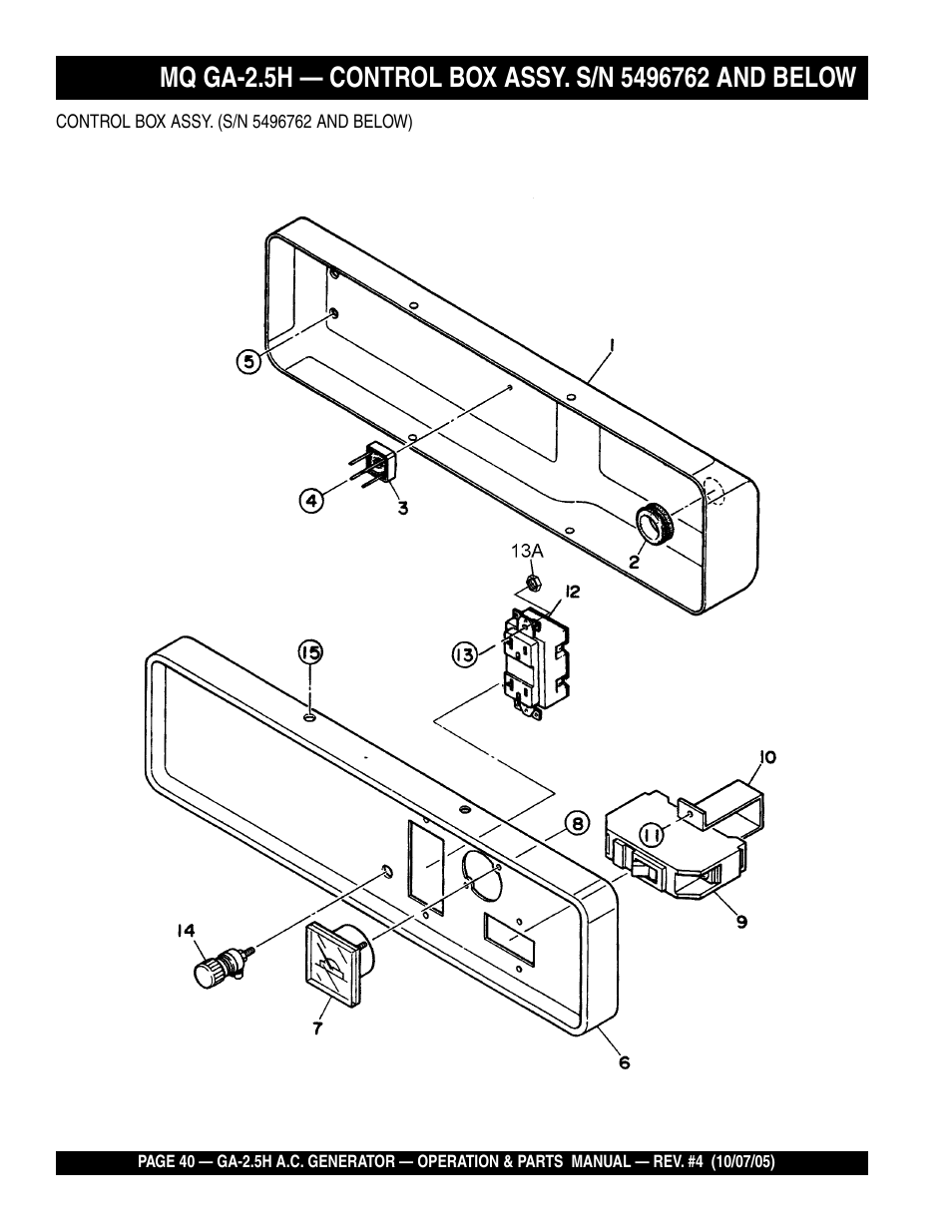 HONDA GA-2.5H User Manual | Page 40 / 80