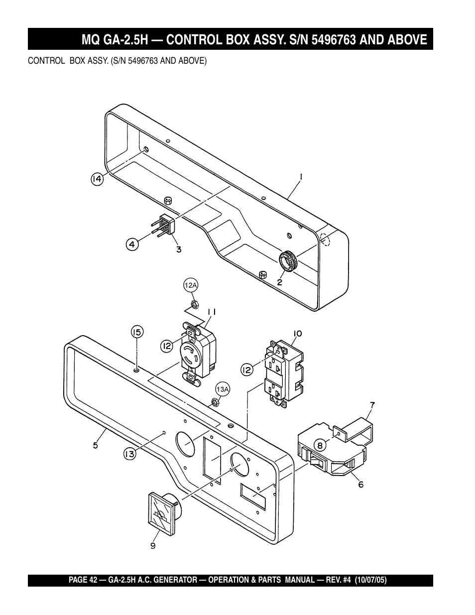 HONDA GA-2.5H User Manual | Page 42 / 80