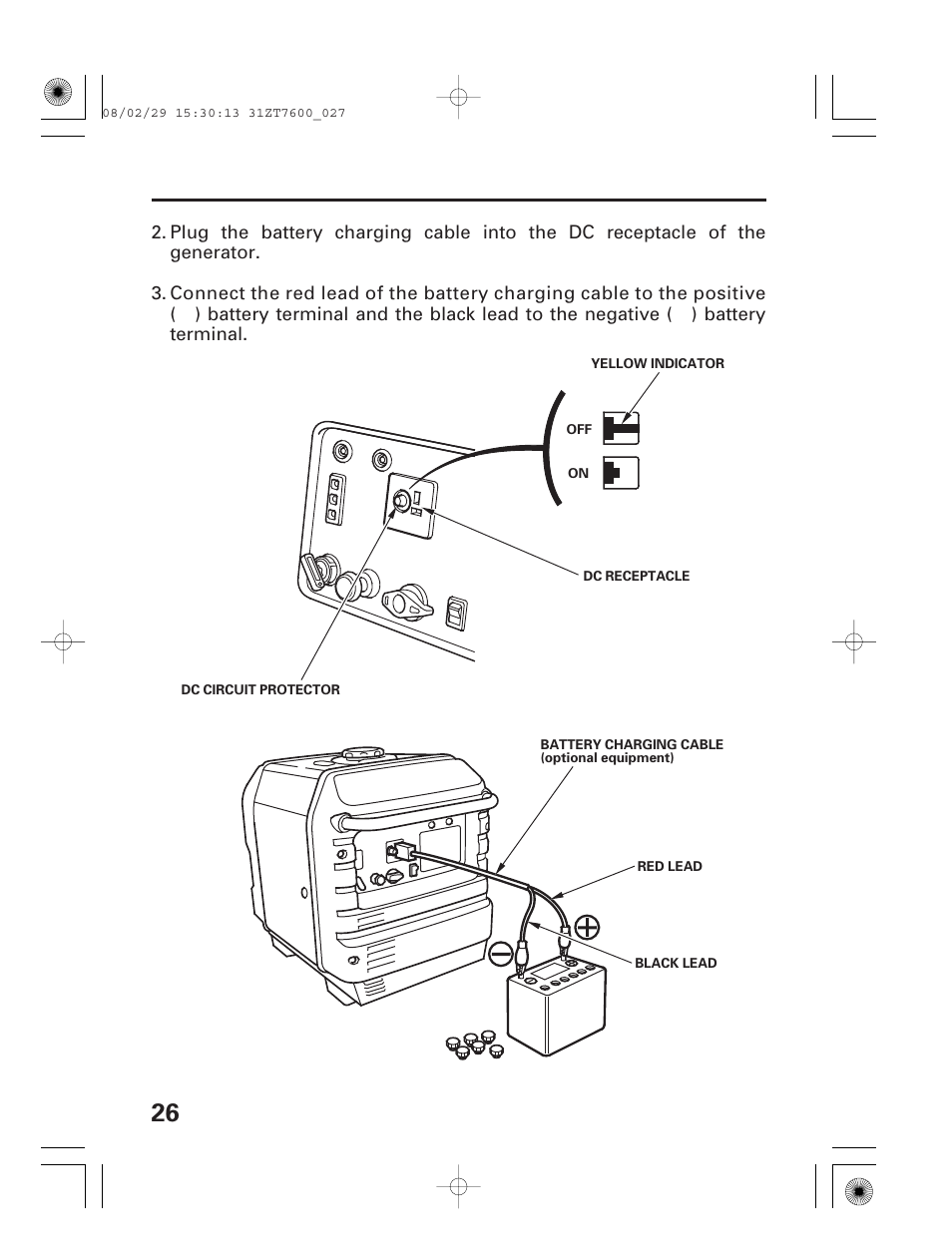 HONDA EU3000is User Manual | Page 28 / 71