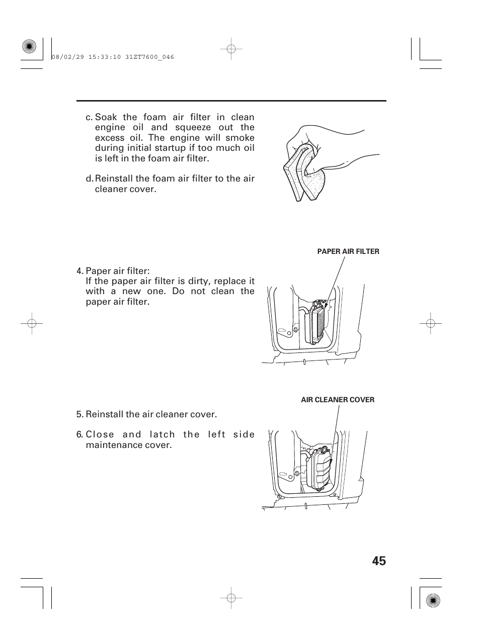 HONDA EU3000is User Manual | Page 47 / 71