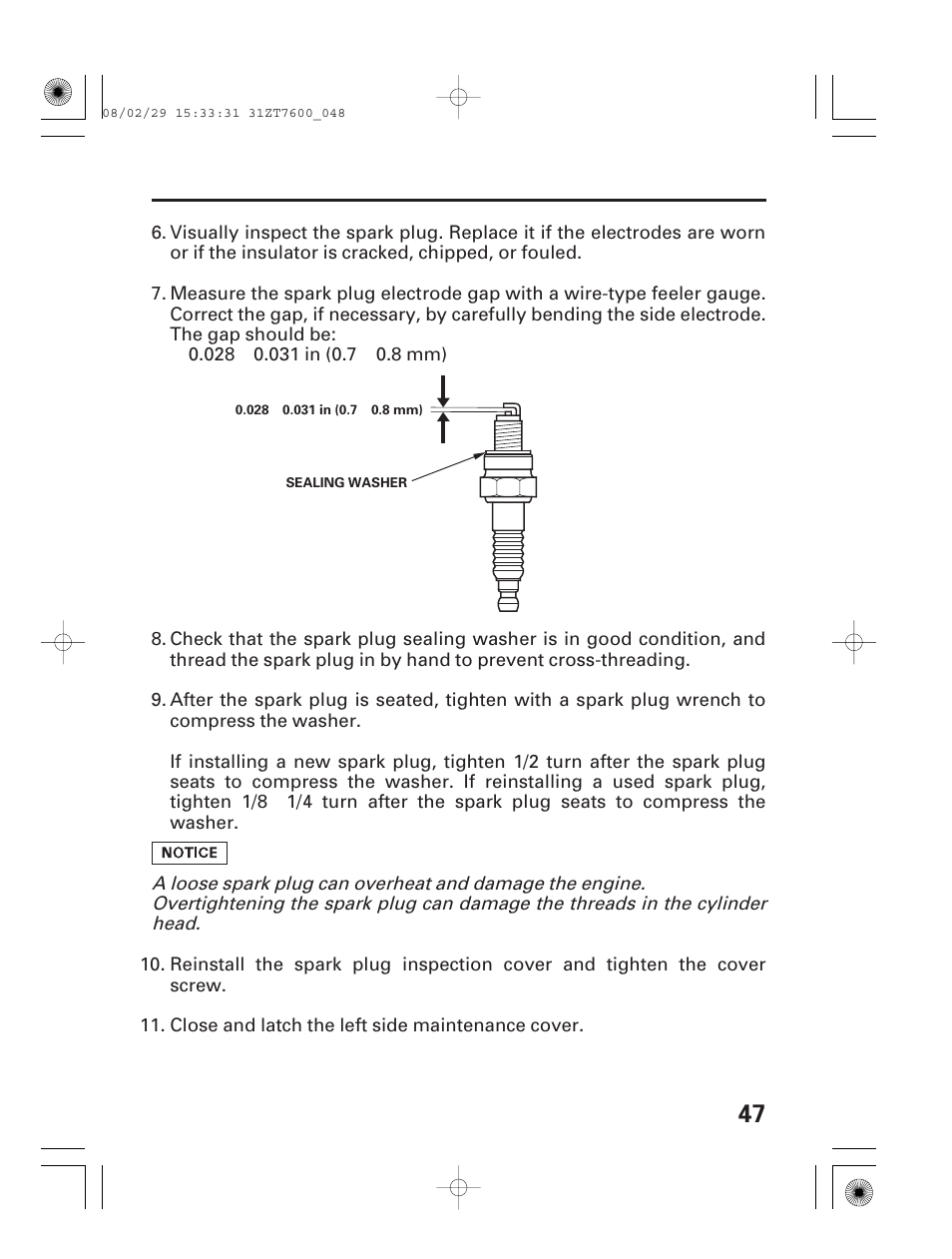 HONDA EU3000is User Manual | Page 49 / 71
