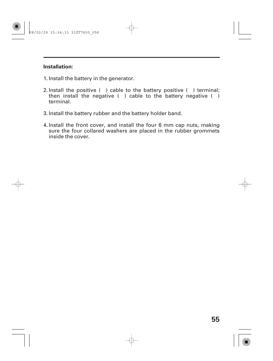 HONDA EU3000is User Manual | Page 57 / 71