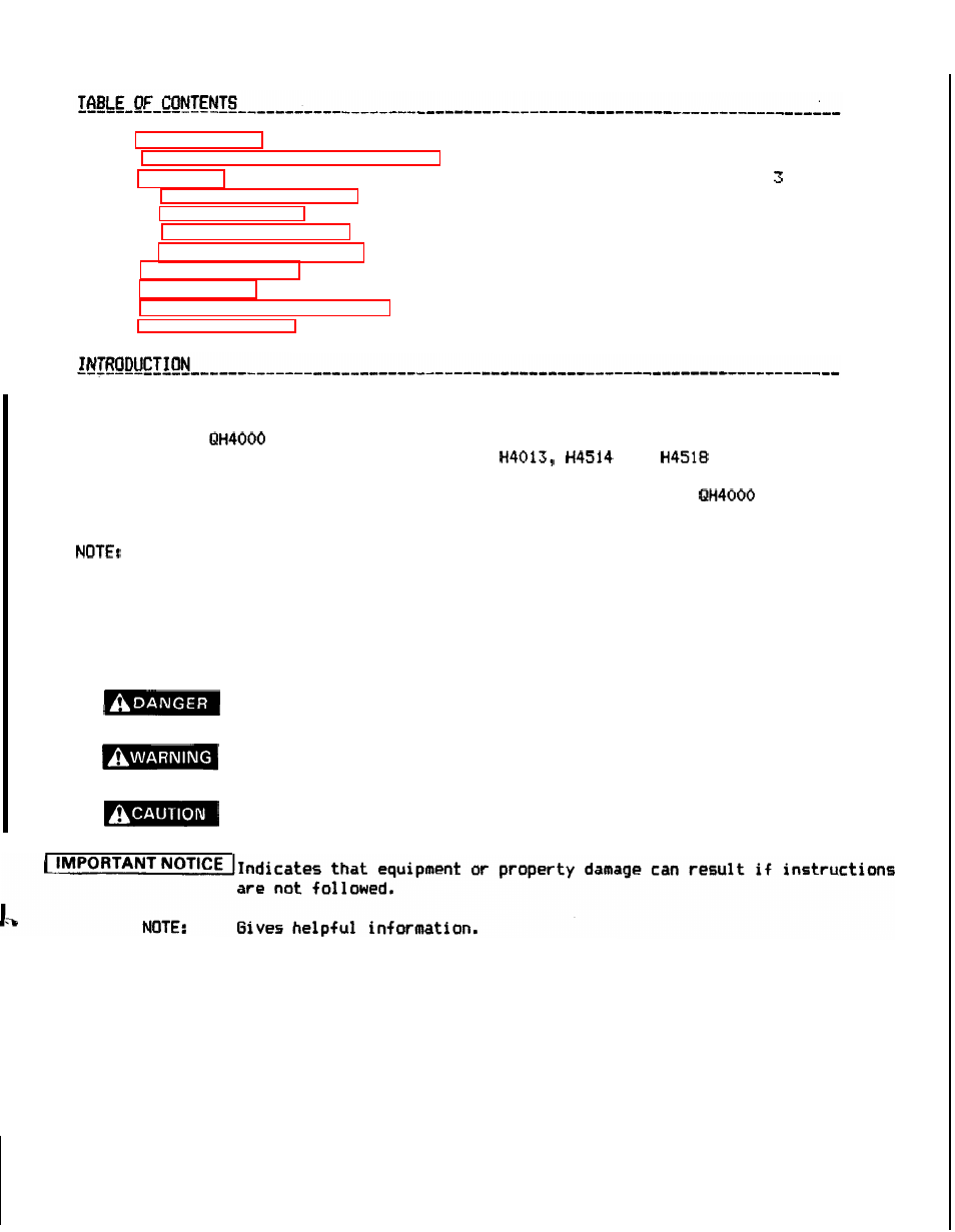 HONDA QH4000 User Manual | Page 3 / 16