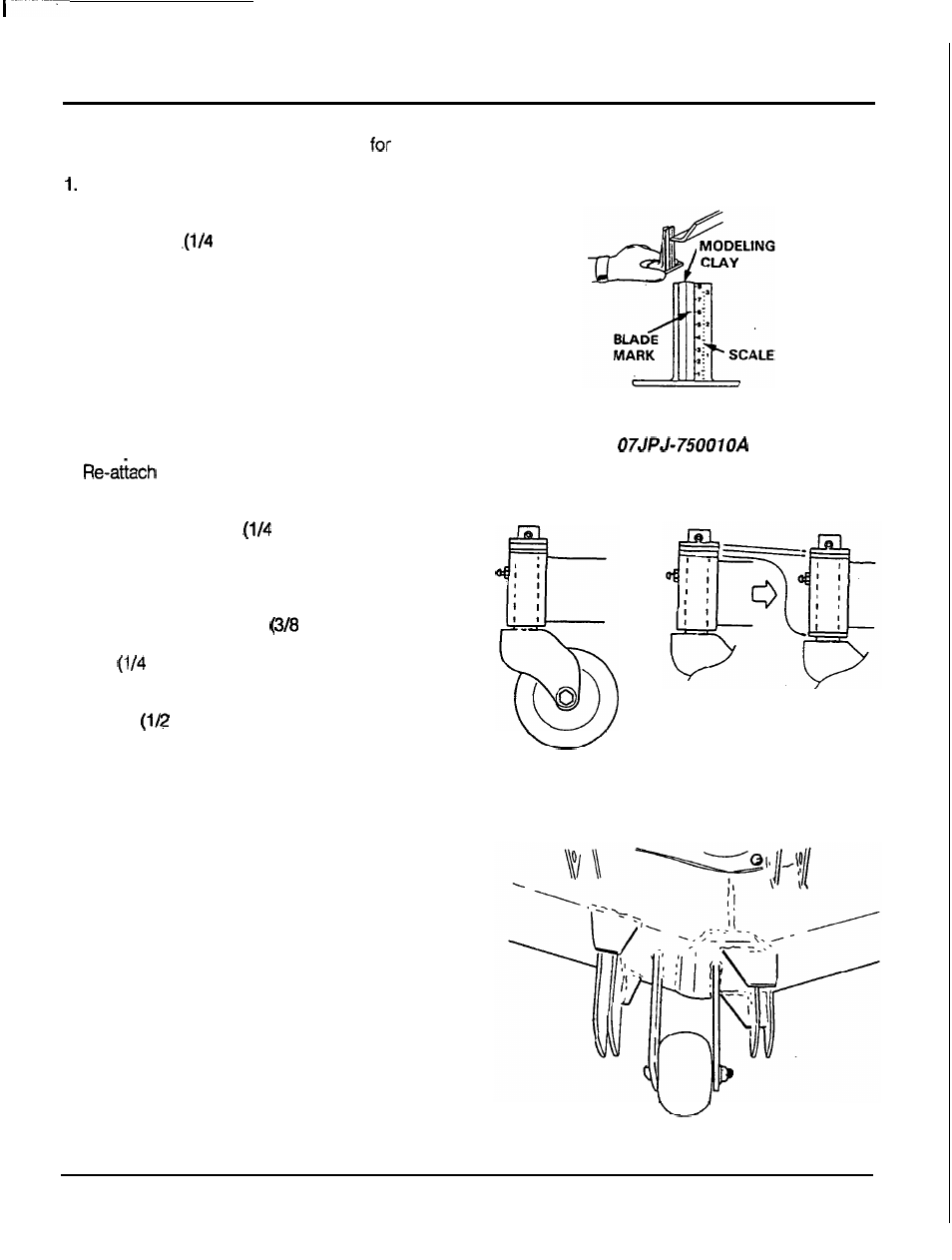 Installing mower | HONDA MM60 User Manual | Page 21 / 60