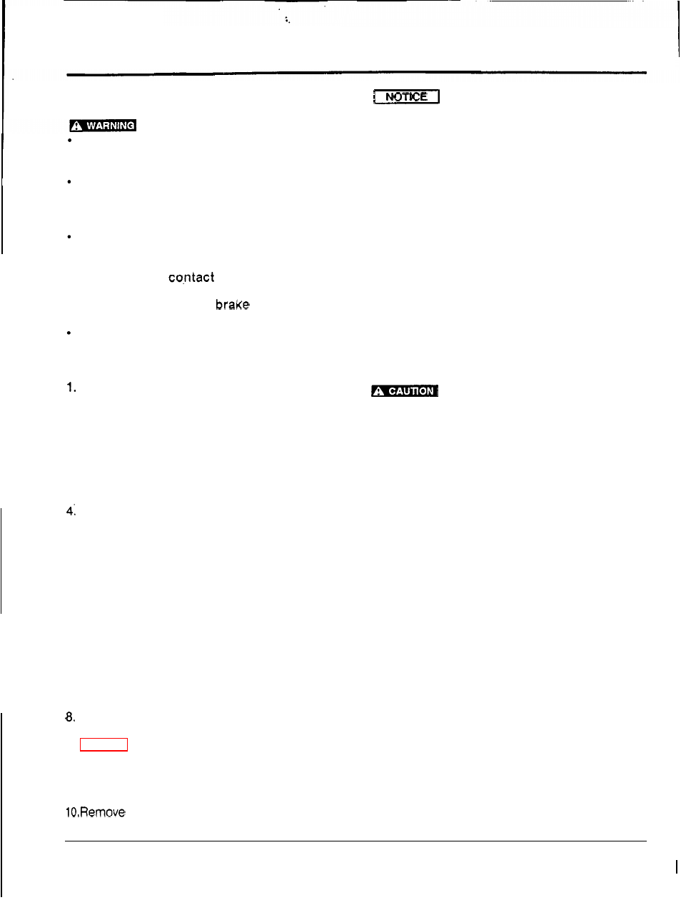 Pre-operation check list | HONDA MM60 User Manual | Page 32 / 60