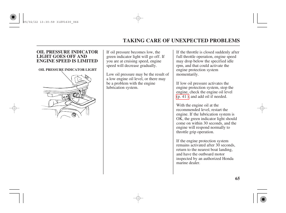 HONDA Outboard Motor BF5A User Manual | Page 67 / 93