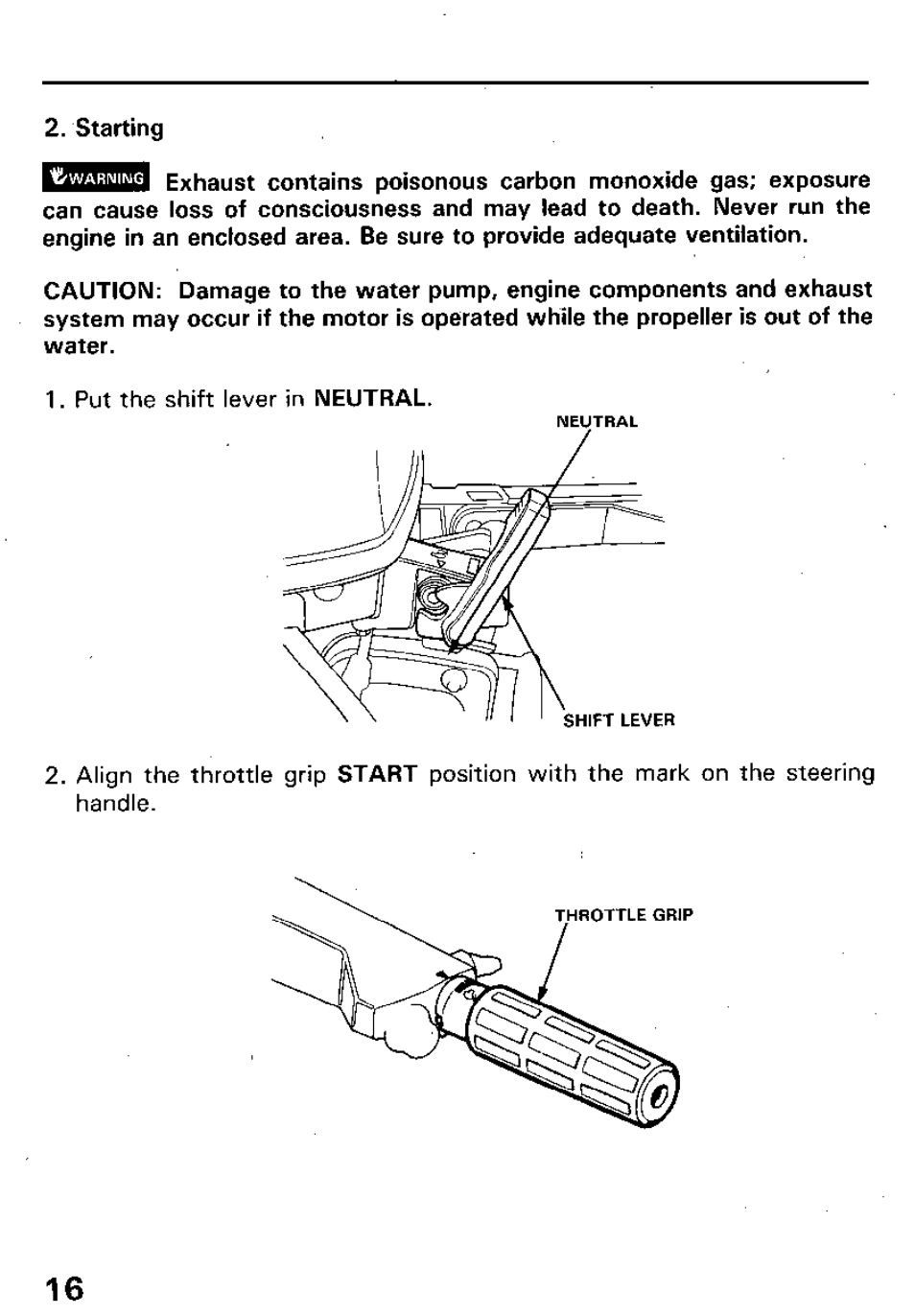 HONDA Outboard Motor BF15A User Manual | Page 18 / 81