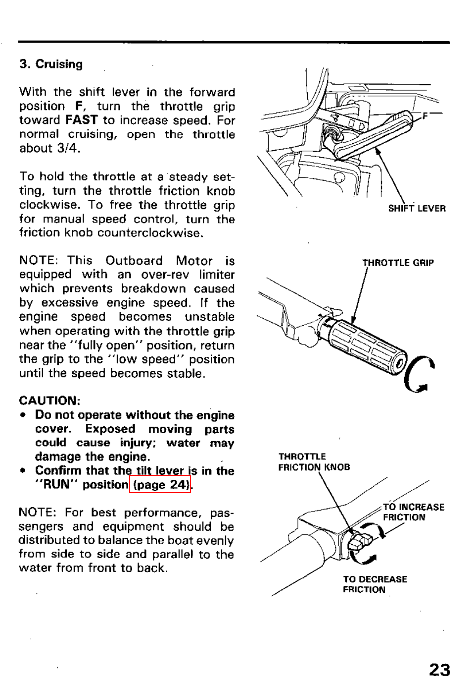 HONDA Outboard Motor BF15A User Manual | Page 25 / 81