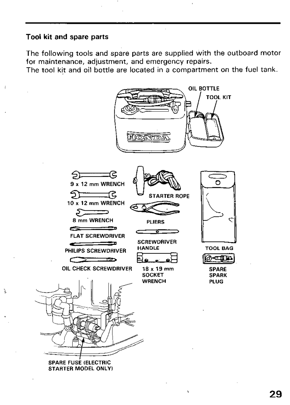 HONDA Outboard Motor BF15A User Manual | Page 31 / 81