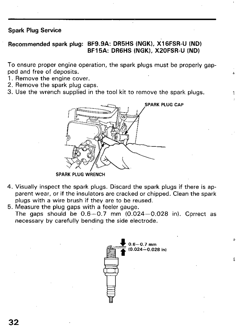 HONDA Outboard Motor BF15A User Manual | Page 34 / 81