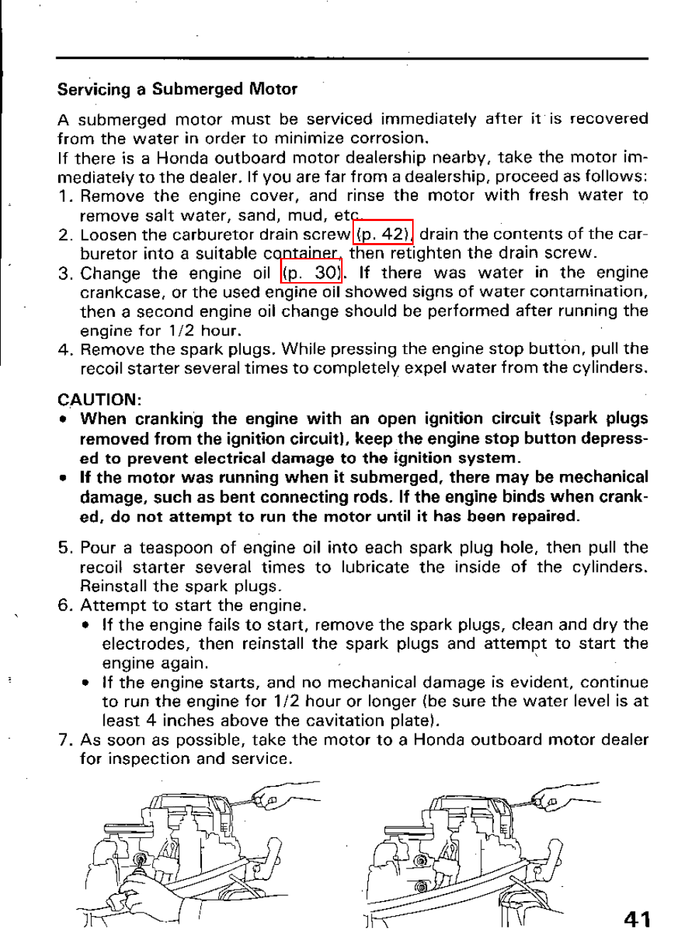 HONDA Outboard Motor BF15A User Manual | Page 43 / 81