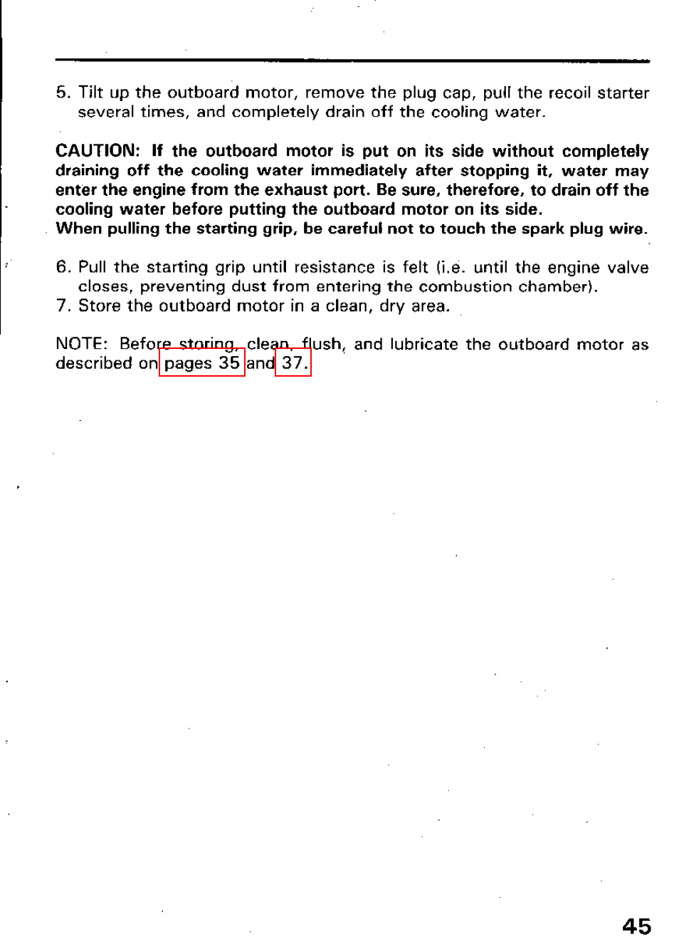 HONDA Outboard Motor BF15A User Manual | Page 47 / 81
