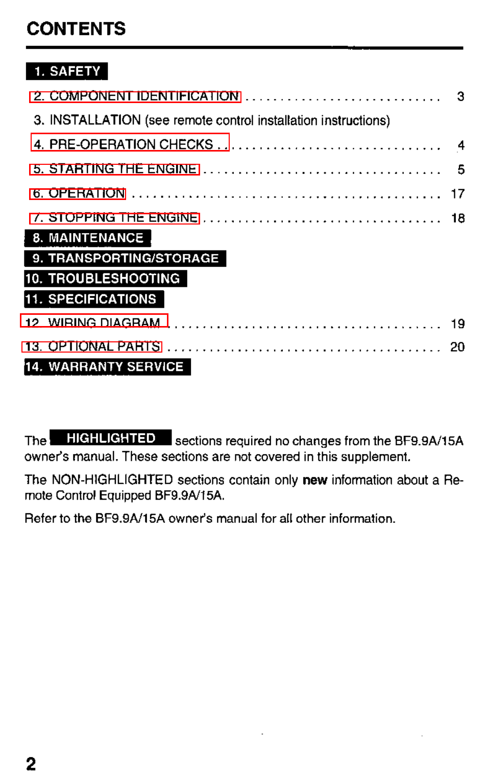 HONDA Outboard Motor BF15A User Manual | Page 60 / 81