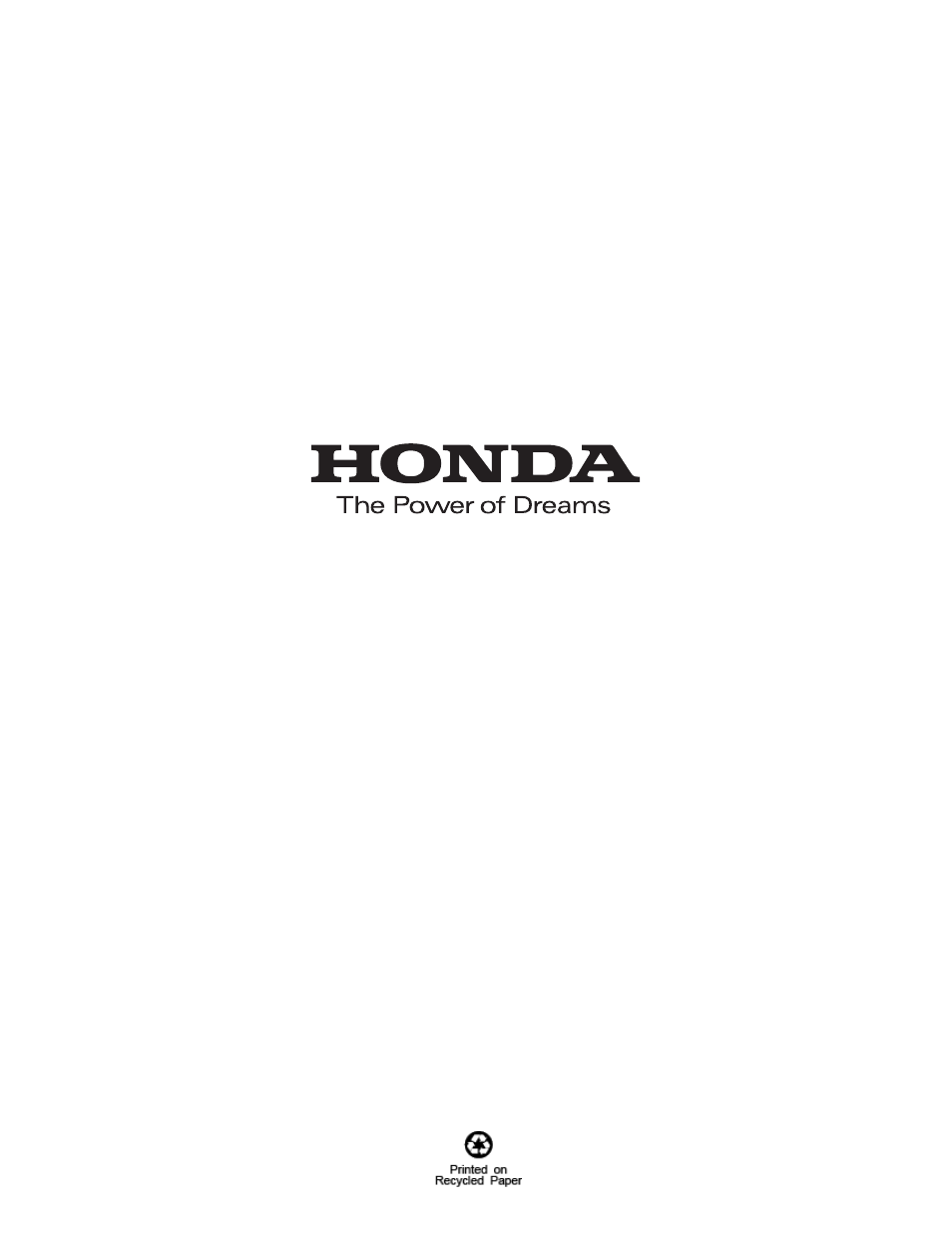 HONDA HRC216PDA User Manual | Page 24 / 24