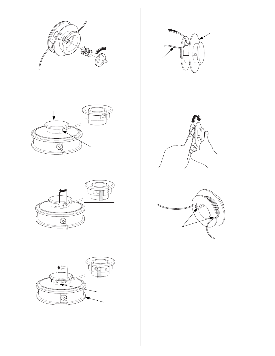 Semi-matic (bump-feed) cutting-line head | HONDA HHT35S User Manual | Page 21 / 32