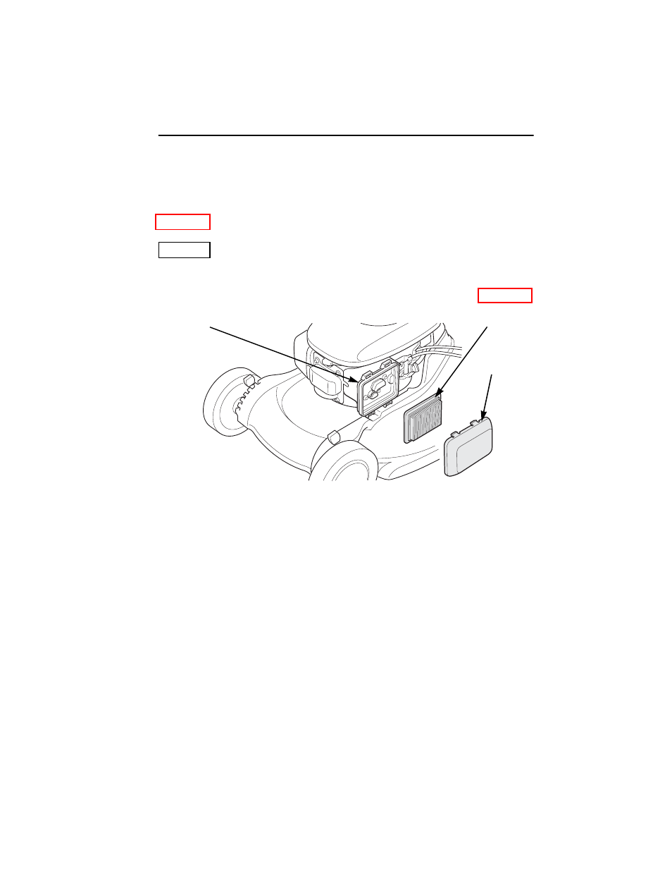 Air cleaner service, Servicing your lawn mower 35 | HONDA HARMONY HRB216TDA User Manual | Page 37 / 74