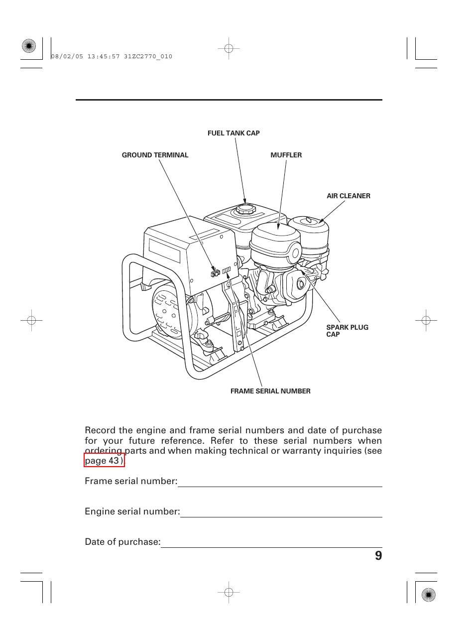 HONDA EG5000X User Manual | Page 11 / 51