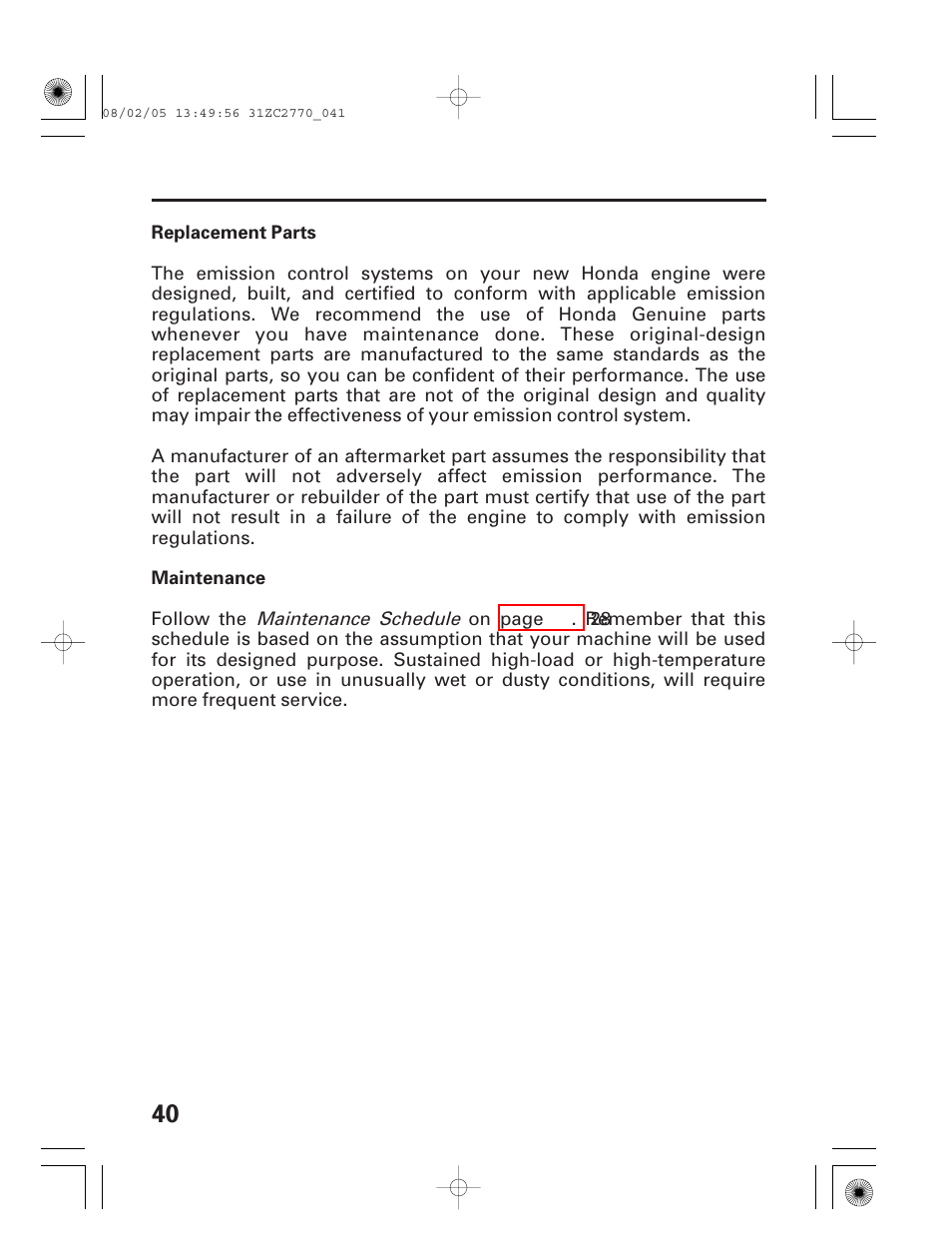 HONDA EG5000X User Manual | Page 42 / 51