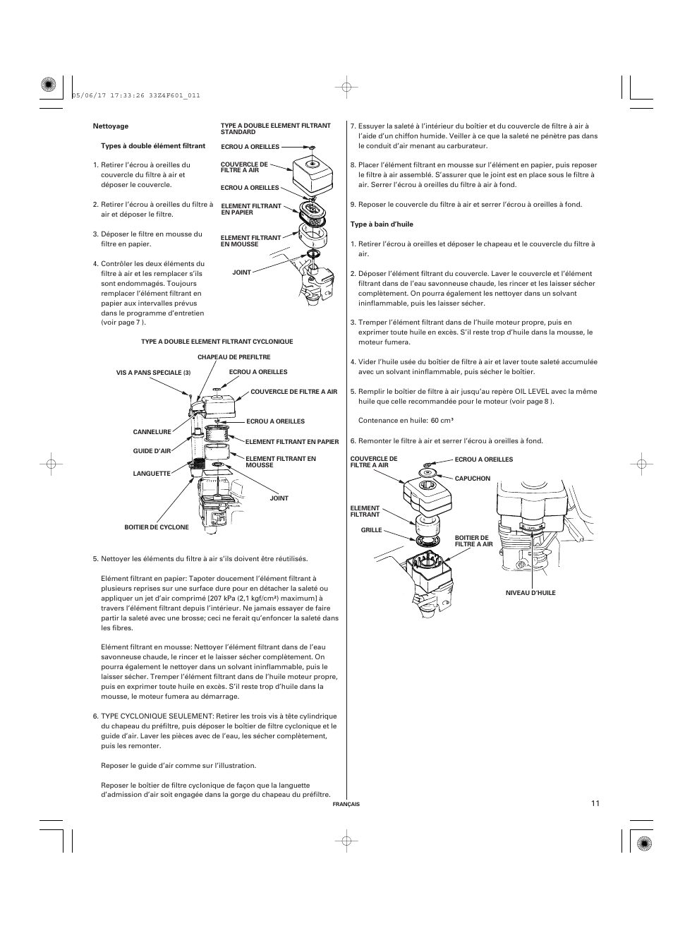 HONDA GX200 User Manual | Page 31 / 60