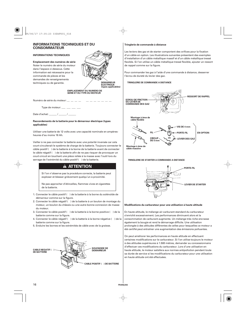 HONDA GX200 User Manual | Page 36 / 60