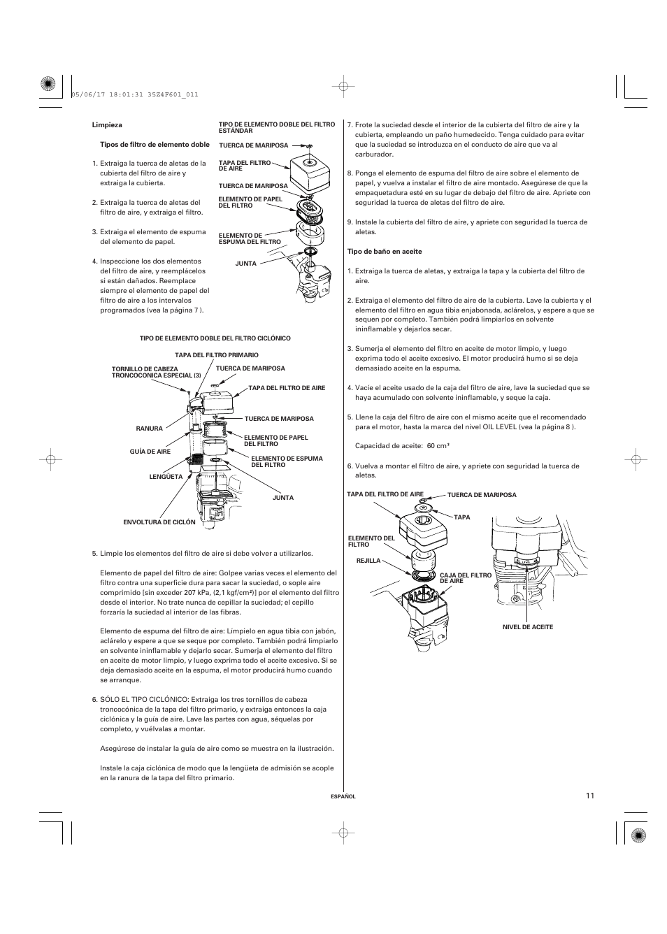 HONDA GX200 User Manual | Page 51 / 60